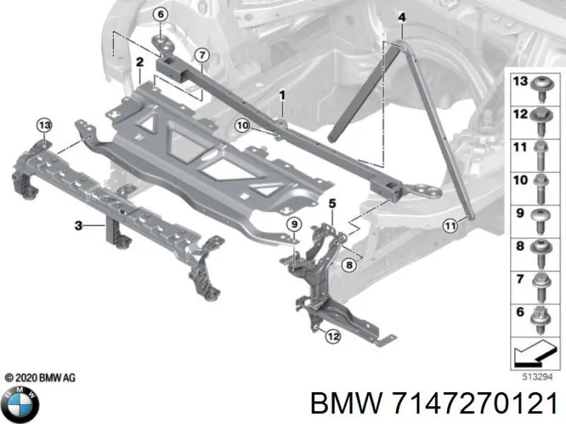  7147270121 BMW