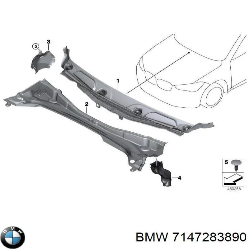  BMW 7147283890 ціна, від 1.79 USD