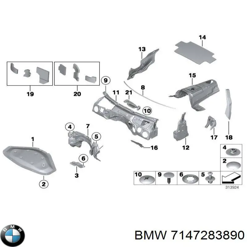  BMW 07147283890 ціна, від 1.79 USD