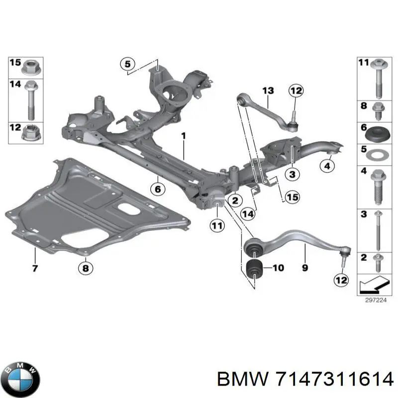  BMW 07147311614 ціна, від 1.10 USD