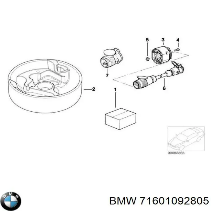  71601092805 BMW