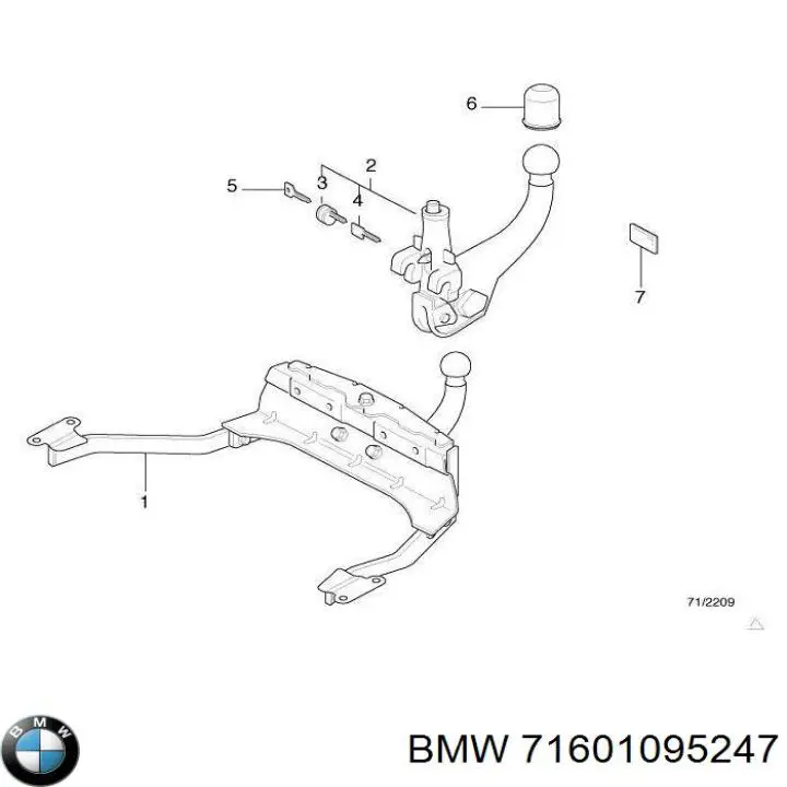71601095247 BMW 