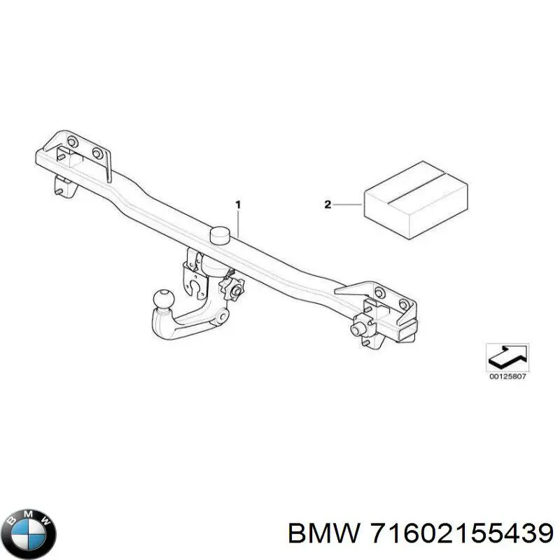  BMW 71602155439 ціна, від 183.70 USD