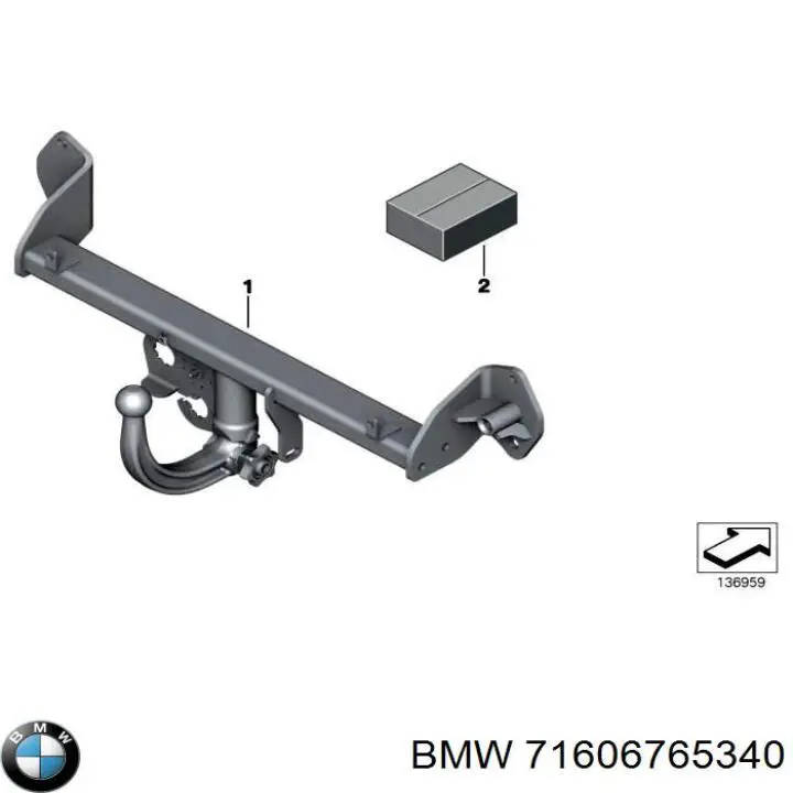 Купити 71606765340 BMW 