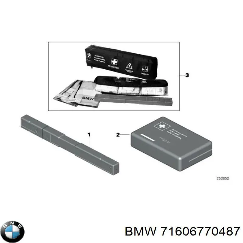 Купити 71606770487 BMW Знак аварійної зупинки