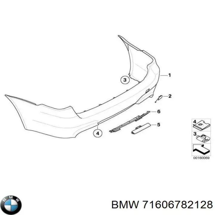 71606782128 BMW Пристрій тягово-зчіпний