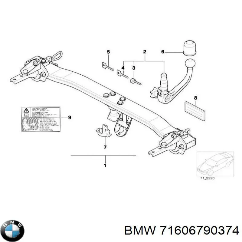 71606790374 BMW 
