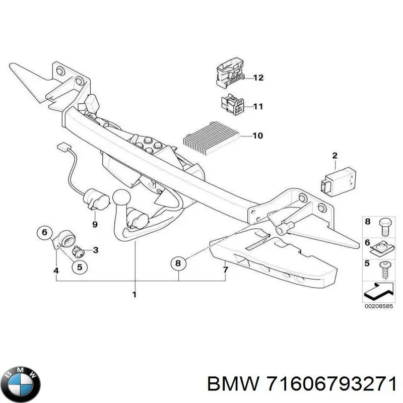  BMW 71606793271 ціна, від 106.40 USD