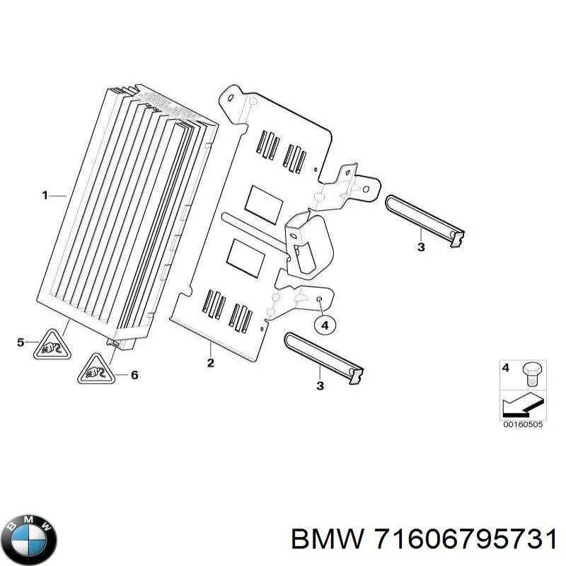  BMW 71606795731 ціна, від 471.17 USD