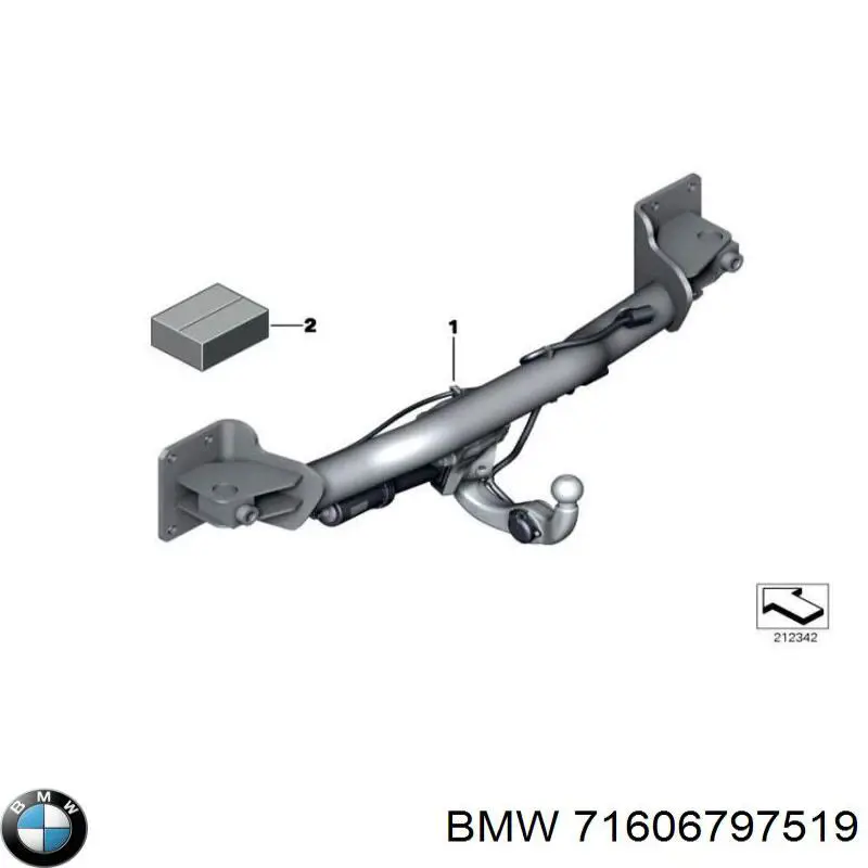 Купити 71606797519 BMW 