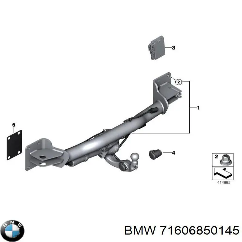 Купити 71606850145 BMW 
