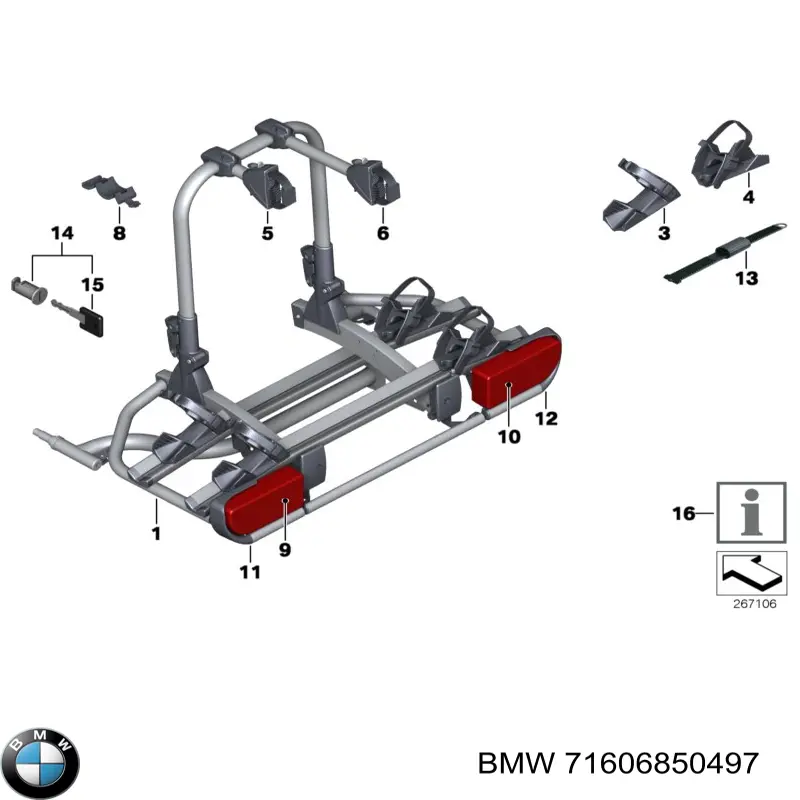 Купити 61359167198 BMW 