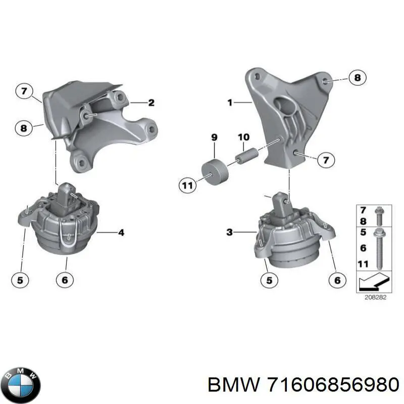  71606796905 BMW