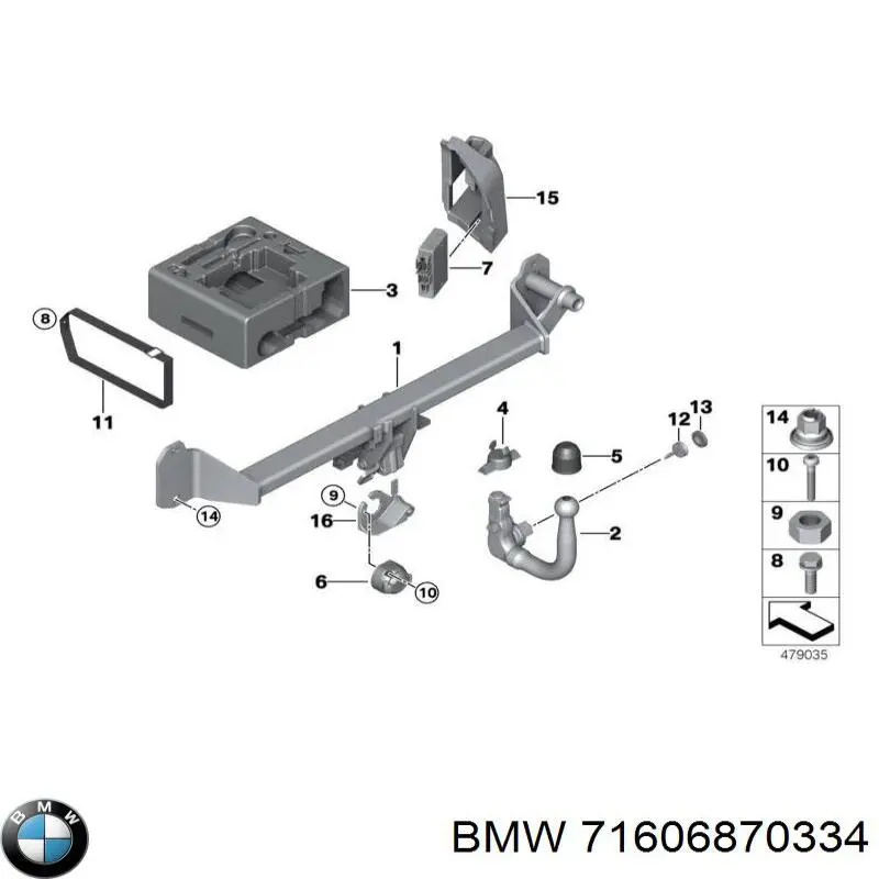 71606870334 BMW 