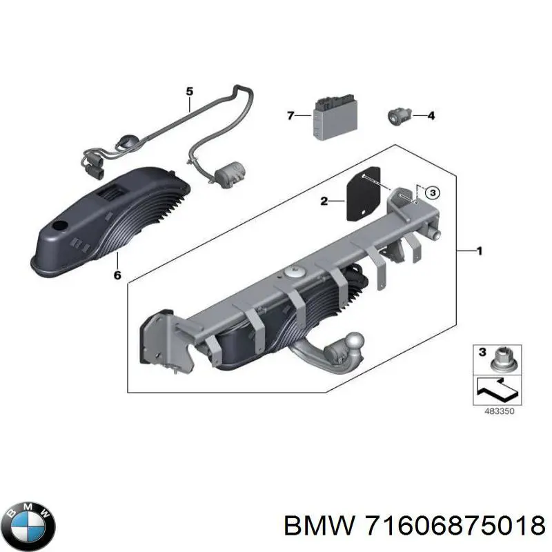  BMW 71606875018 ціна, від 76.02 USD