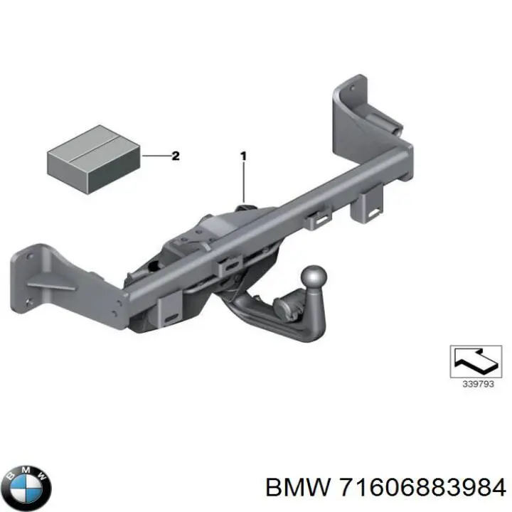  BMW 71606883984 ціна, від 31.66 USD