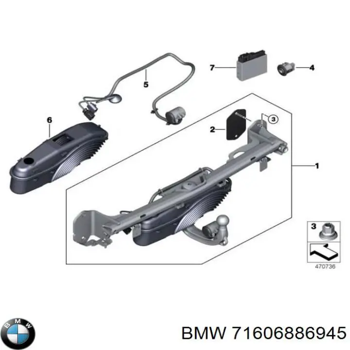  71606886945 BMW