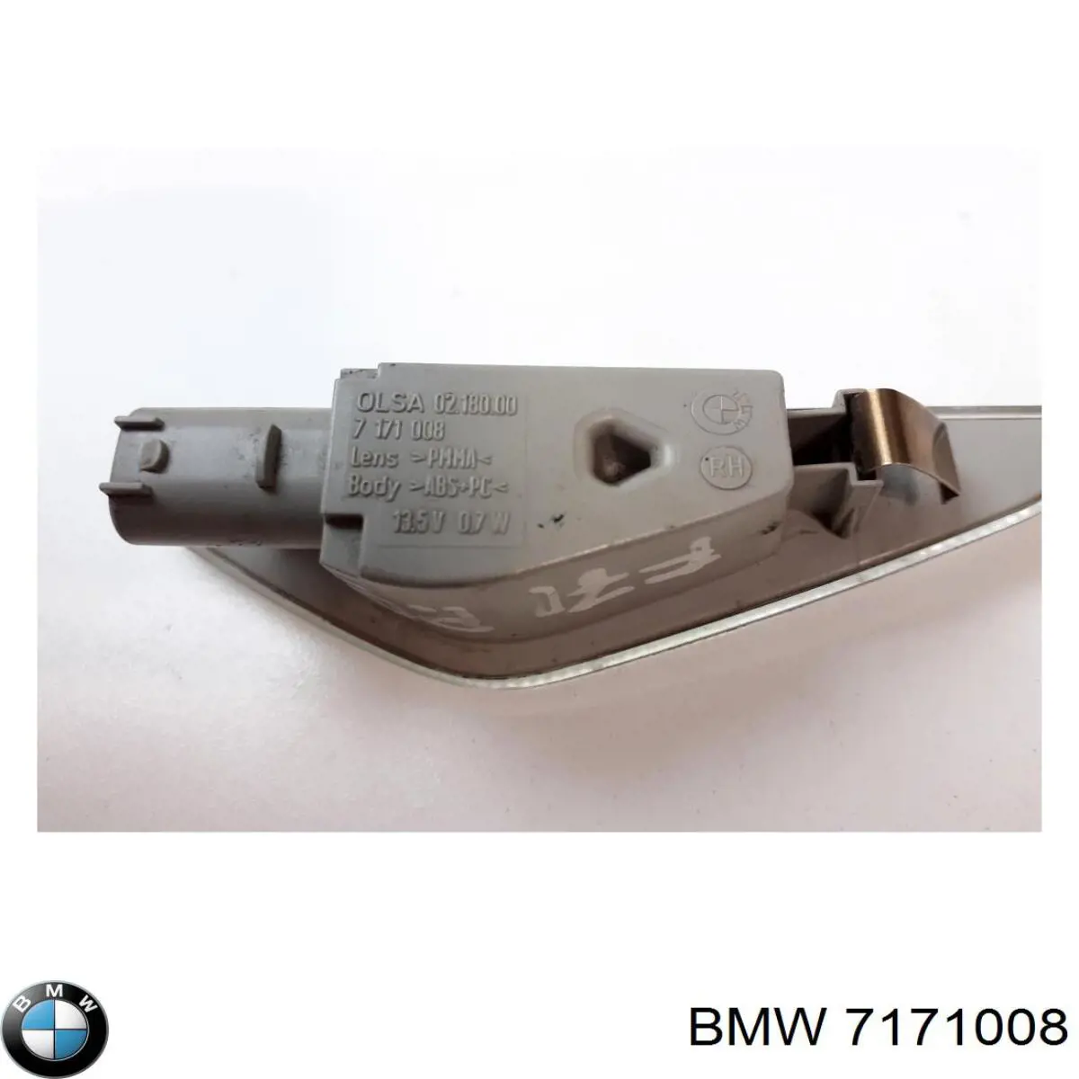 Правий покажчик повороту - лампа BMW 7171008 ціна, від 17.82 USD