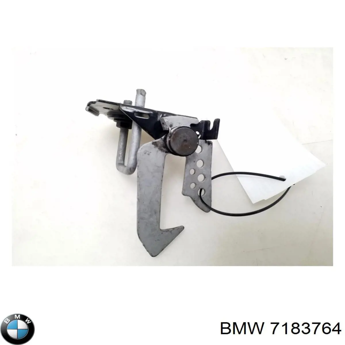 7183764 BMW Замок капота, правий