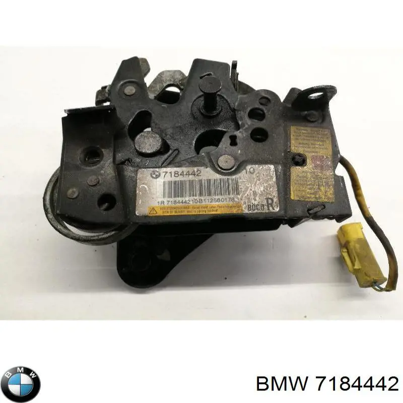 7184442 BMW Замок капота, правий