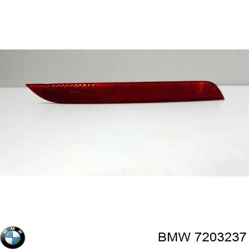 Катафот (відбивач) заднього бампера, лівий 7203237 BMW