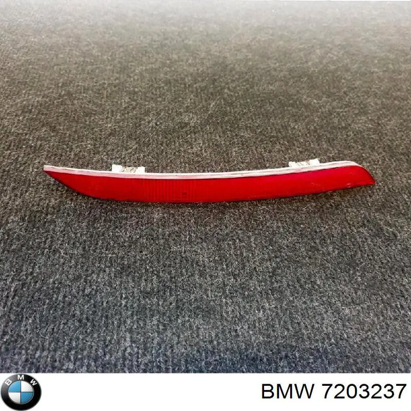 7203237 BMW Лівий відбивач заднього бампера