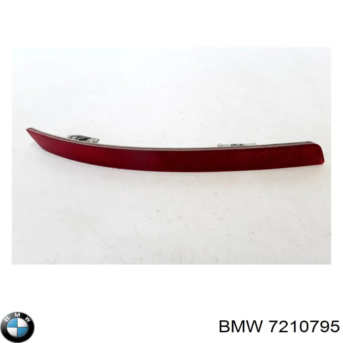 7210795 BMW Лівий відбивач заднього бампера