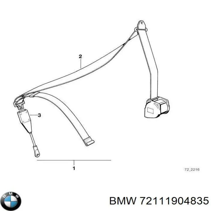 72111941407 BMW 