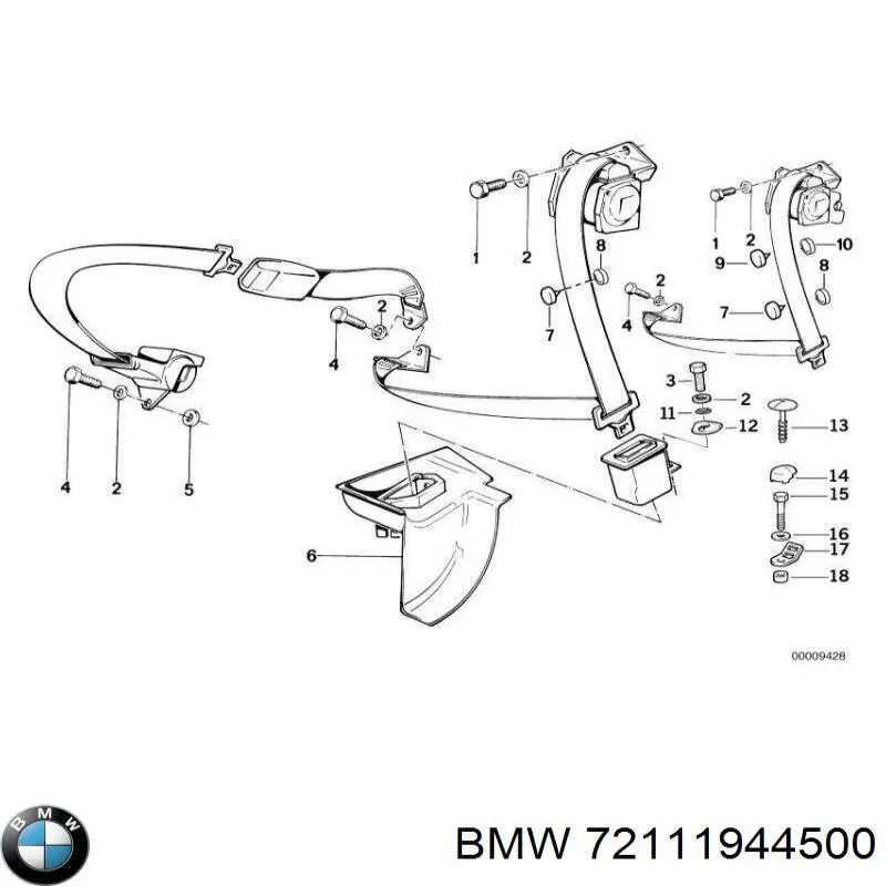 72111944500 BMW 