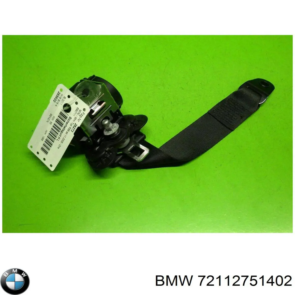 72112751402 BMW Пасок безпеки задній центральний