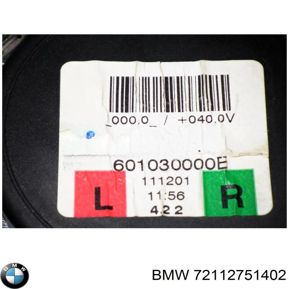Купити 72112751402 BMW Пасок безпеки задній центральний