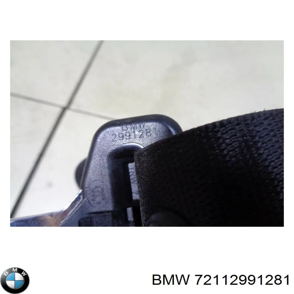 72112991281 BMW Пасок безпеки передній лівий