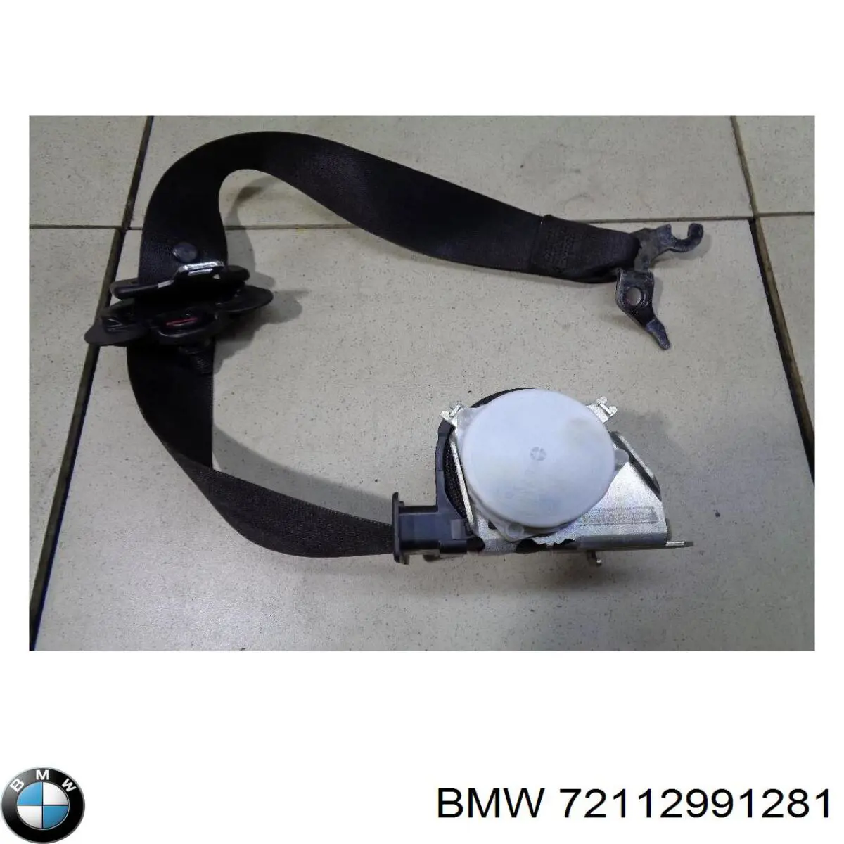 Пасок безпеки передній лівий BMW 72112991281 ціна, від 90.68 USD