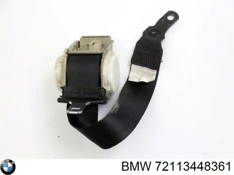 Ремінь безпеки задній на BMW X3 (E83)