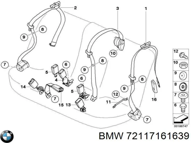 72117161639 BMW 