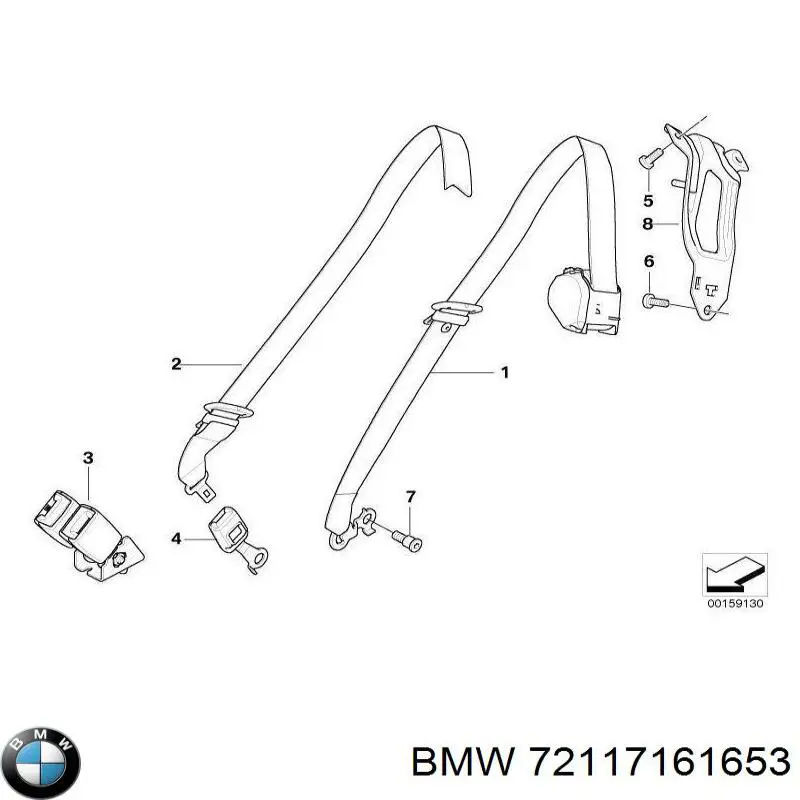 72117161653 BMW 