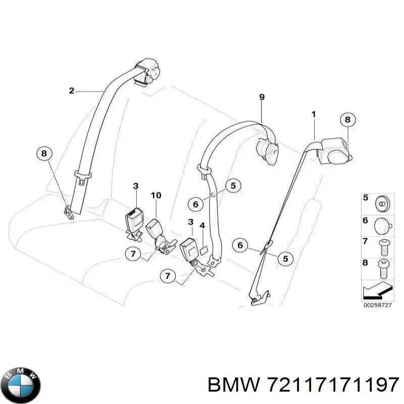 72117171197 BMW 