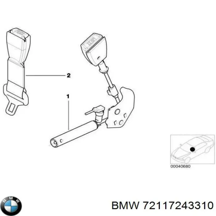  72117243310 BMW