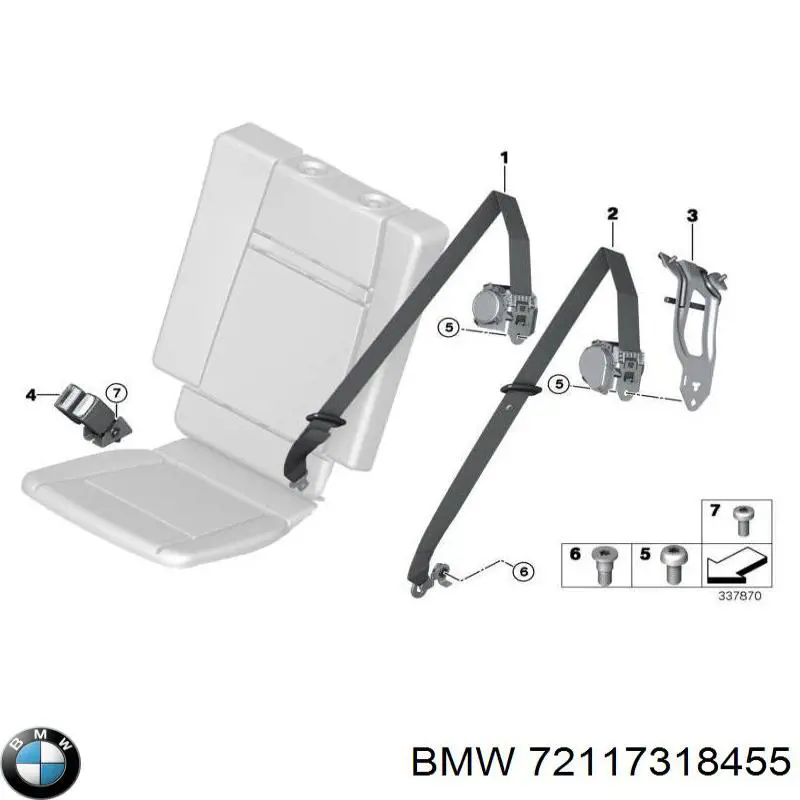72117318455 BMW 
