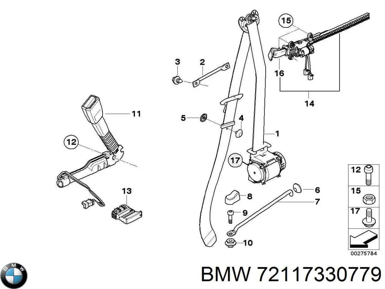 72117330779 BMW 