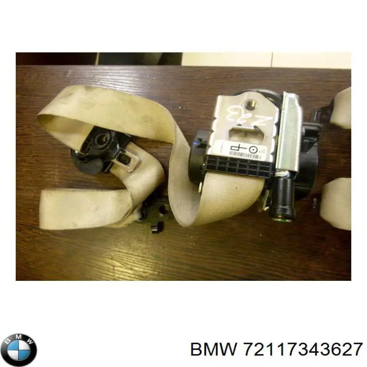 72117343627 BMW Пасок безпеки передній лівий