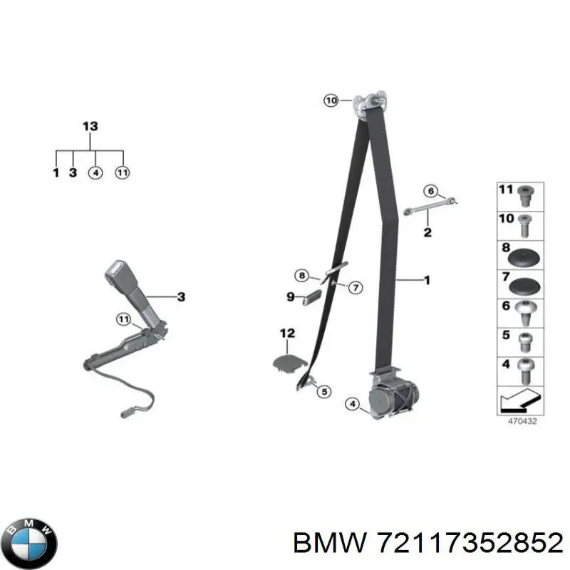 72117352852 BMW 