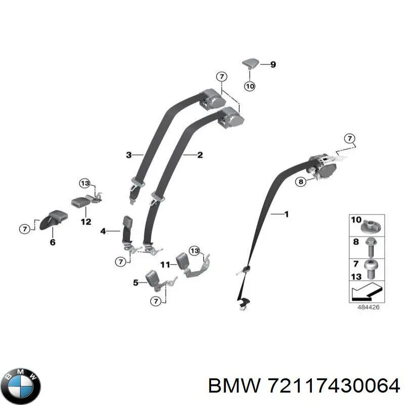  72117430064 BMW