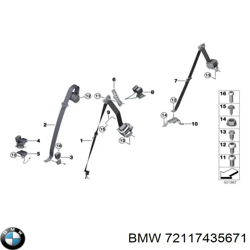 72117435671 BMW 