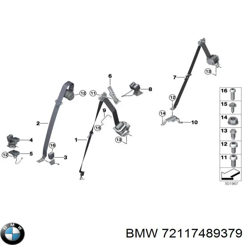 72117489379 BMW 