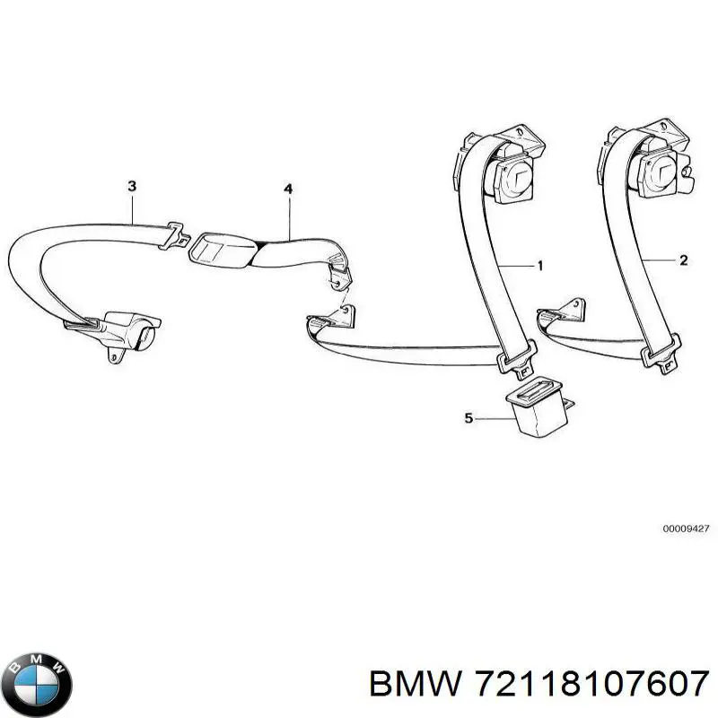 72118107607 BMW 