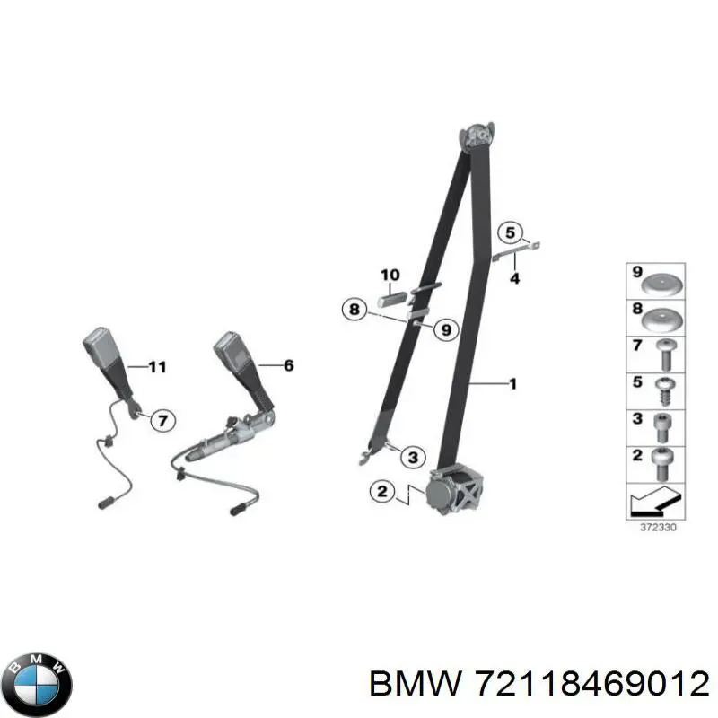 72118469012 BMW 