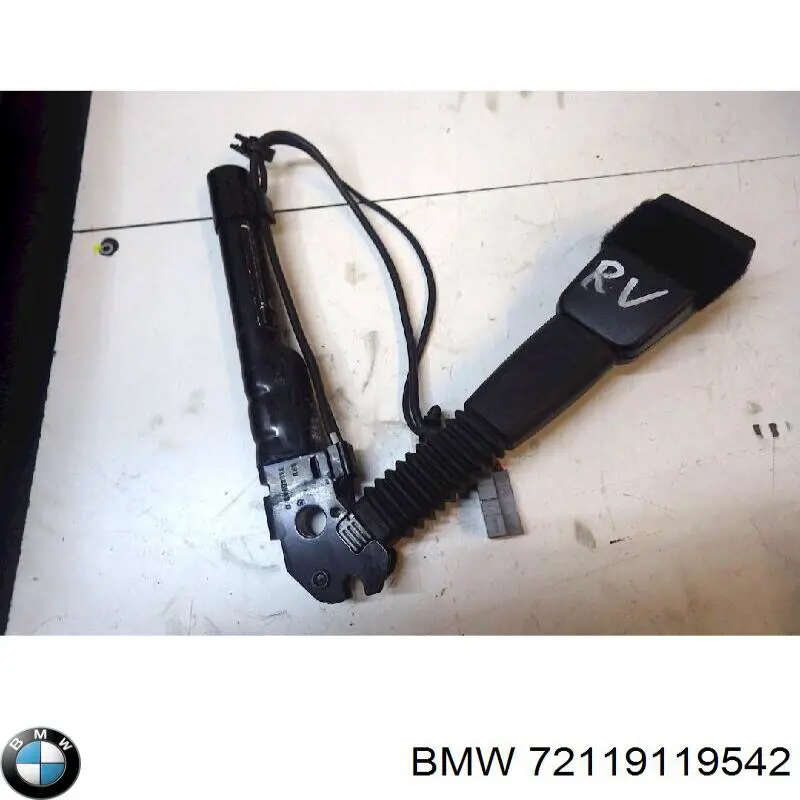 Купити 72119119542 BMW Важіль фіксації ременя безпеки, правий