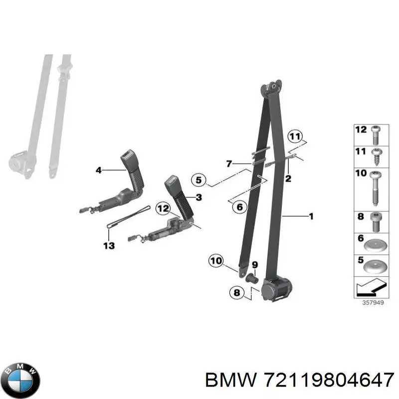 72119804647 BMW 