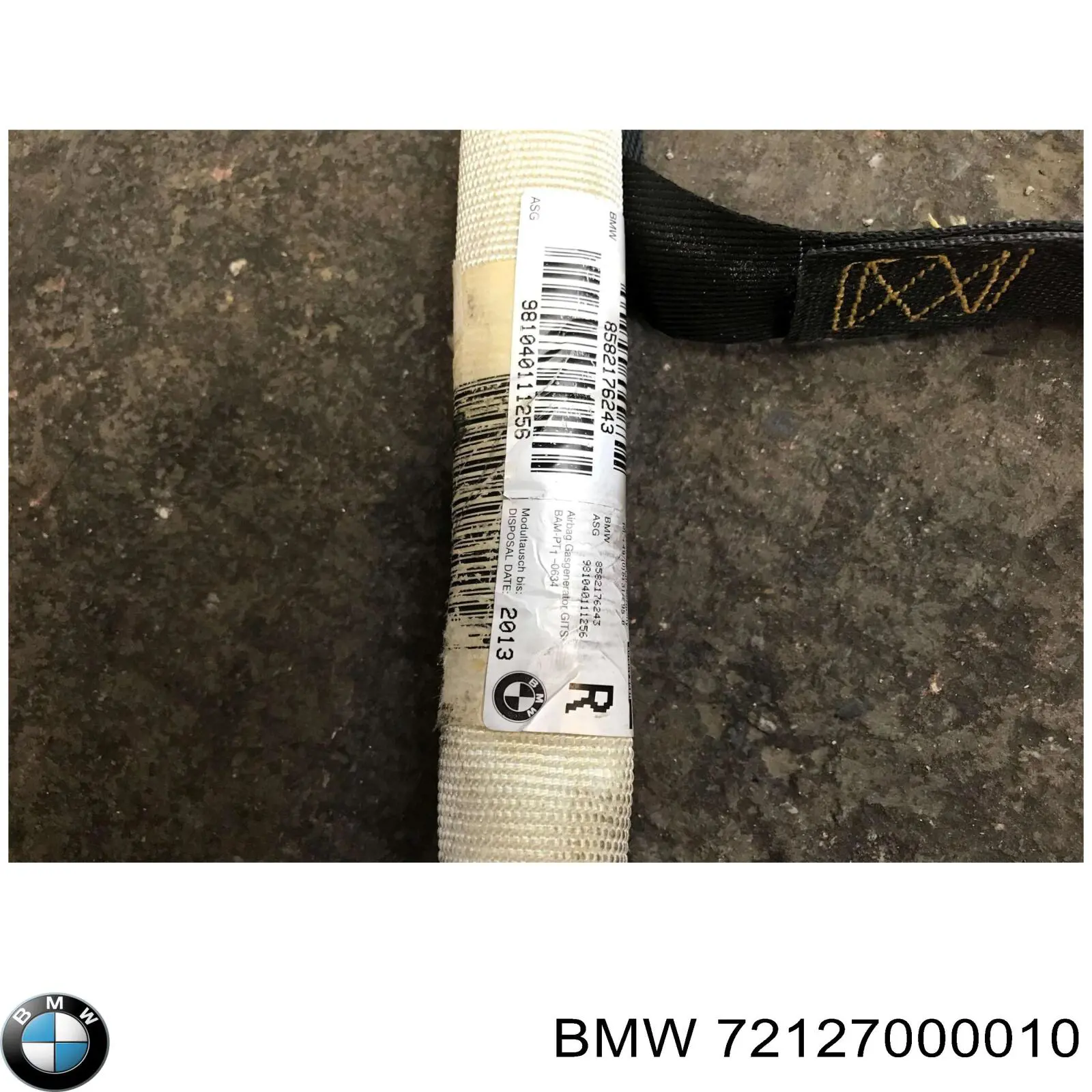 Купити 72127000010 BMW Подушка безпеки, бічна, права, AIRBAG
